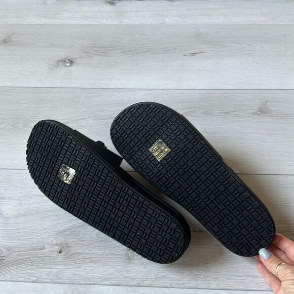 Also Loungeslide Slide sandal Black Mens Size 11 Nwt Without Box - Picture 10 of 11